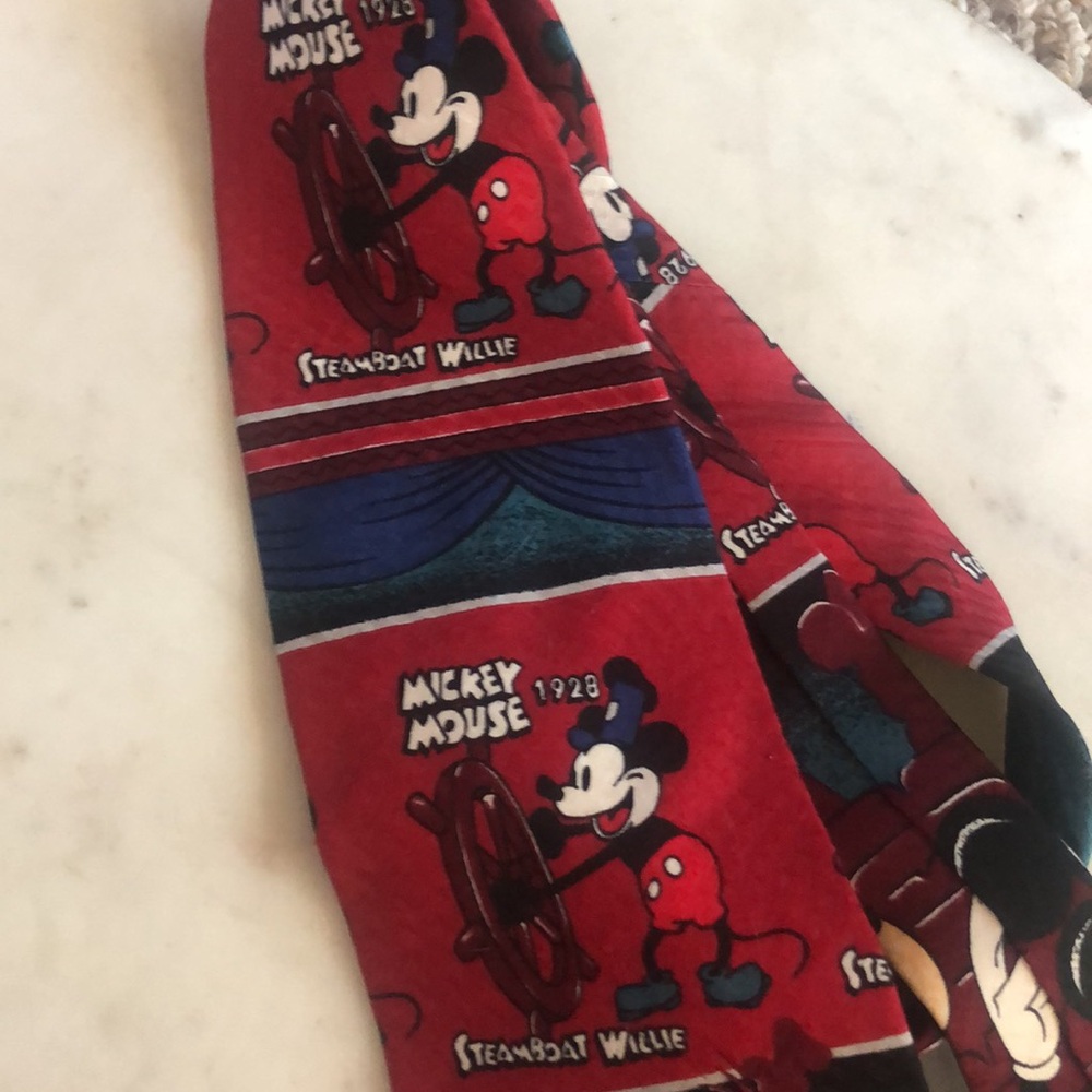 😎. Steamboat Willie Mickey tie - Picture 5 of 5